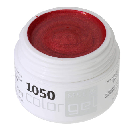 #1050 EFFEKT Farbgel 5ml Rot - MSE - The Beauty Company
