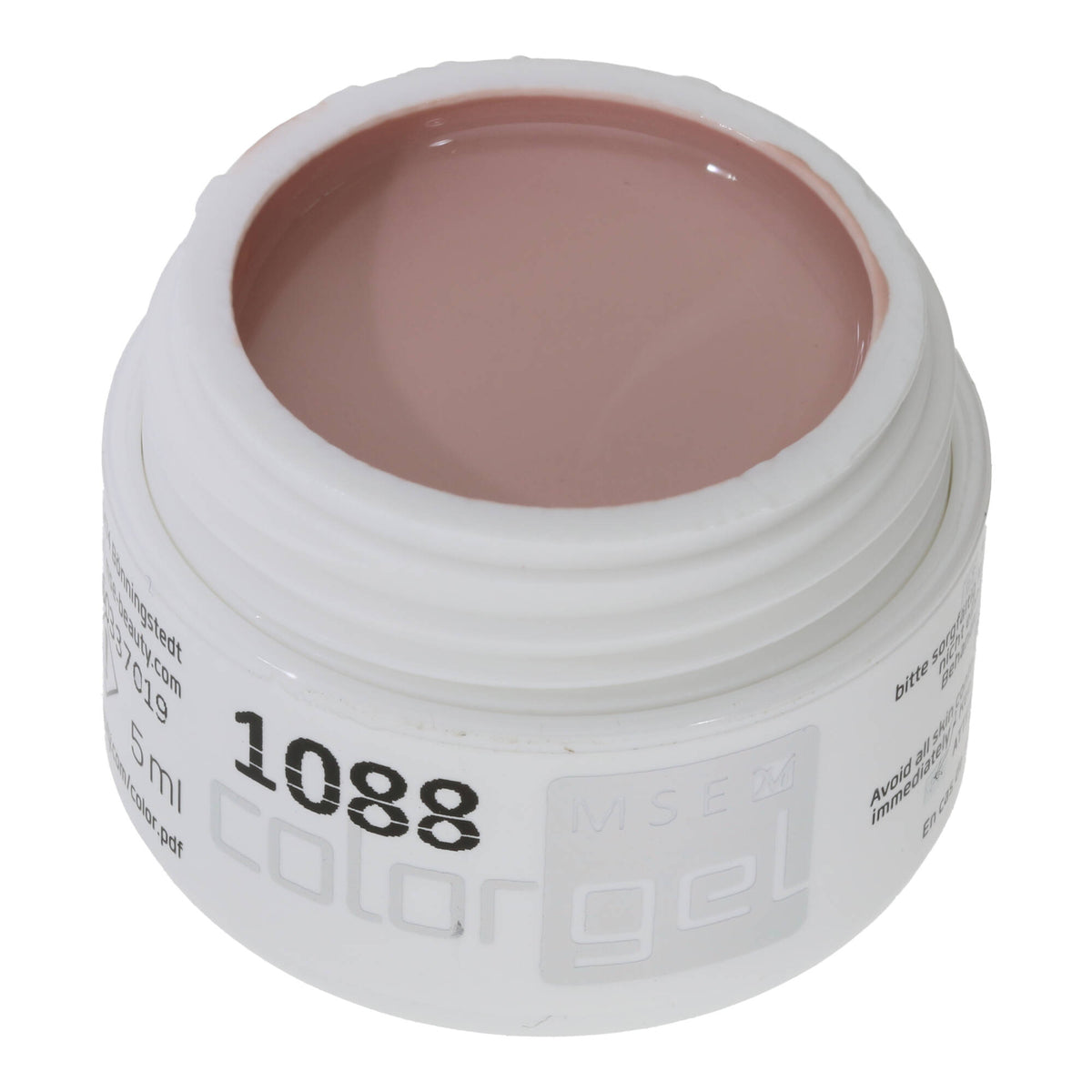 #1088 UV Farbgel Beige 5ml PURE – Hochdeckend & intensiv – Produktbild 1