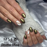 #171 Premium-EFFEKT Color Gel 5ml Grüngold mit ausgeprägtem Perlglanz - MSE - The Beauty Company