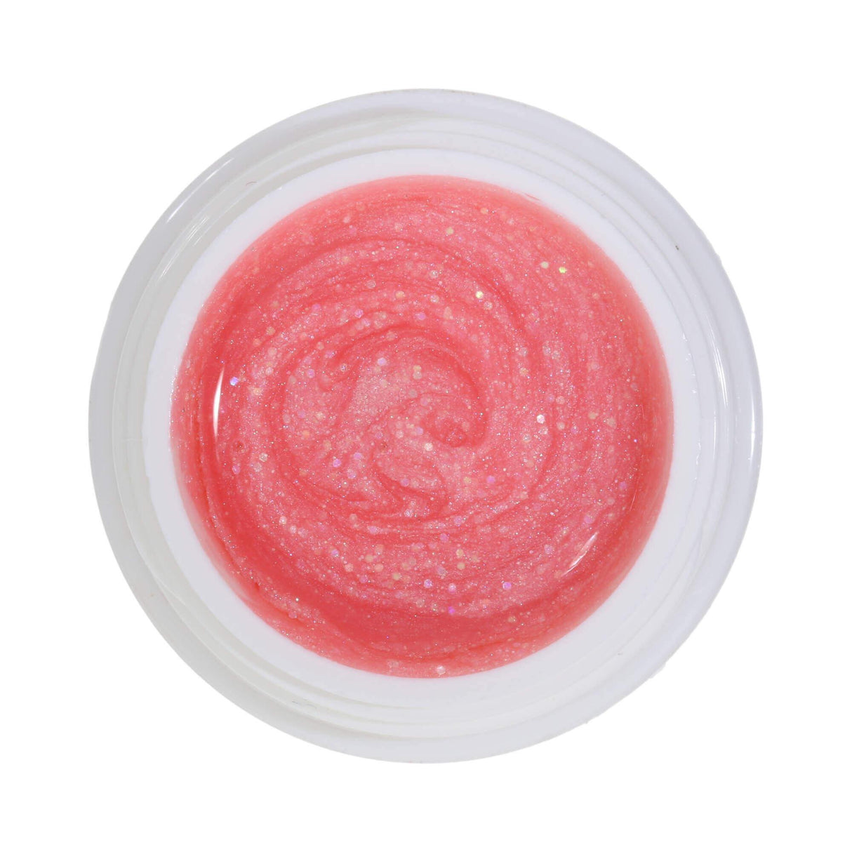 #237 Premium-GLITTER Color Gel 5ml Helles Rosa mit Regenbogeneffekt - MSE - The Beauty Company