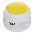 #244 Premium-EFFEKT Color Gel 5ml Transparentes Gelb mit blau-lilafarbenem Schimmer - MSE - The Beauty Company