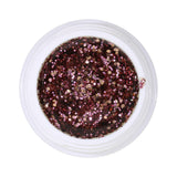 #251 Premium-GLITTER Color Gel 5ml Mischung aus rosa- und bronzefarbenem Glitter - MSE - The Beauty Company