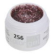 #256 Premium-GLITTER Color Gel 5ml Mischung aus rosa-, silber- und regenfarbenem Glitter - MSE - The Beauty Company