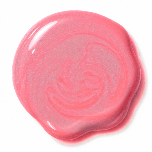 Gelaxy Shellac #0063 Premium-EFFEKT Kirschblütenrosa mit silberweissem Perlglanz 15 ml