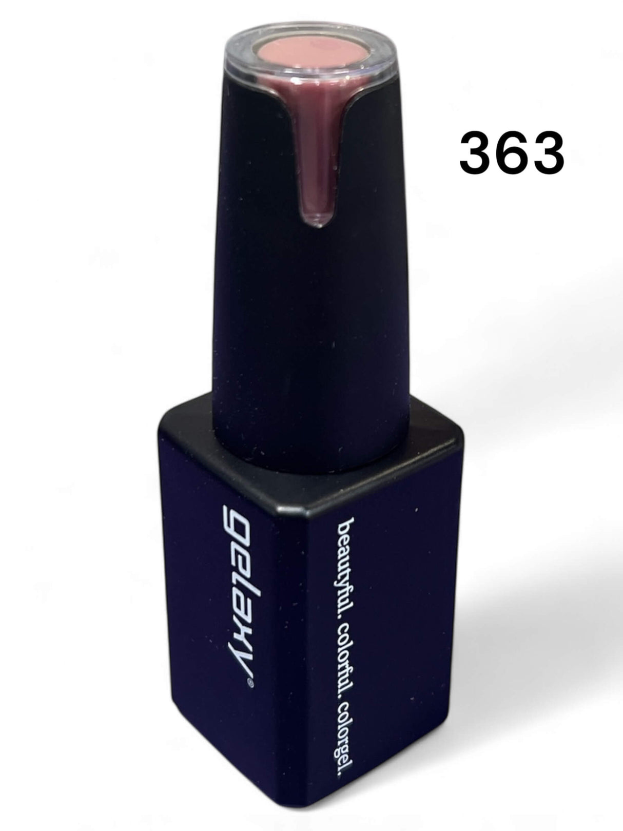 Gelaxy Shellac #363 -  Rose-Braun