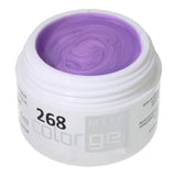 #268 Premium-EFFEKT Color Gel 5ml Heller Fliederton mit Perlglanzeffekt