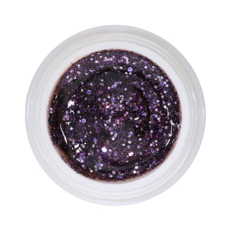 #272 Premium-GLITTER Color Gel 5ml Klares Gel mit Glitter in unterschiedlichen Violetttönen