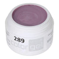 #289 Premium-EFFEKT Gel de Color 5ml Tono Rosa Grisáceo Suave con Sutil Brillo