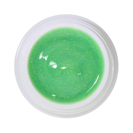 #302 Premium GLITTER Color Gel 5ml Vert de mai pâle avec des paillettes bleu/vert