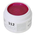 #312 Premium-EFFET Gel Couleur 5ml Fuchsia Intense avec Reflets Perle