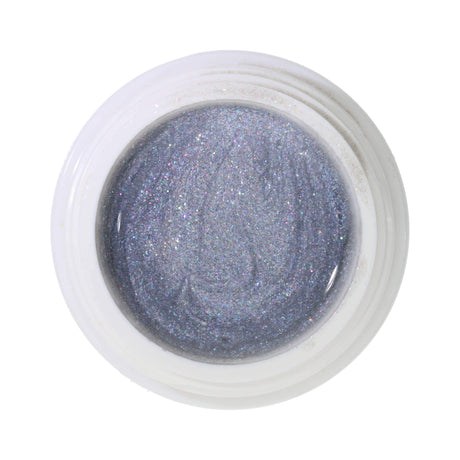 #330 Premium-EFFEKT Color Gel 5ml Blasses Grau mit Multicolor-Perlglanz