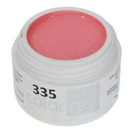 #335 Premium-EFFEKT Color Gel 5ml Helles Rosa mit sehr dezentem Perleffekt