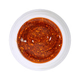 # 339 Premium-GLITTER Color Gel 5ml Orange-colored glitter gel with iridescent effects