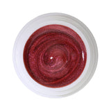 #343 Premium-EFFEKT Color Gel 5ml Dunkles Rosa-Rot mit leicht pink-goldenem Schimmer