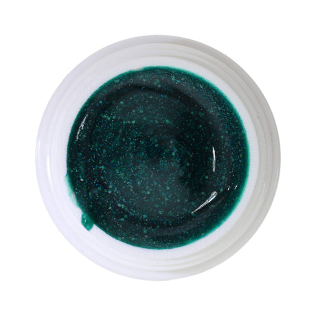 # 352 Premium-GLITTER Color Gel 5ml Màu xanh lá cây sáng với ánh kim lấp lánh ánh xanh