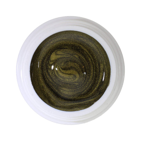 # 357 Premium-EFFEKT Color Gel 5ml olive green with golden pearlescent luster