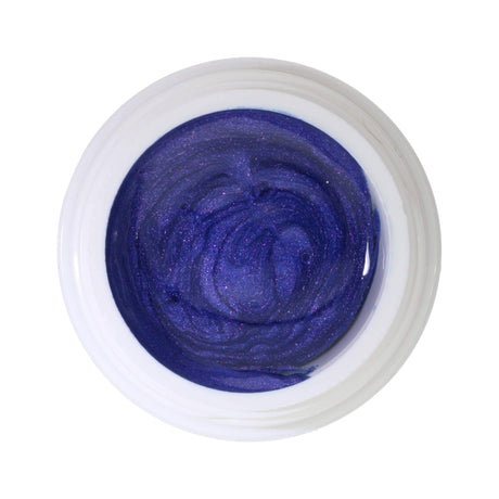 # 360 Premium-EFFEKT Color Gel 5ml Tông màu xanh dương trung bình với ánh sáng lấp lánh ánh hoa cà