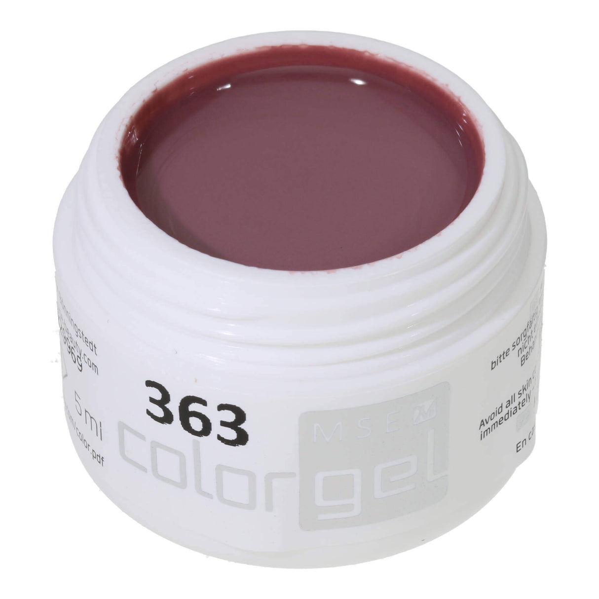 # 363 Premium-PURE Color Gel 5ml rose-marron