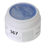#367 Premium-EFFEKT Color Gel 5ml Zarter Blauton mit leichtem Goldschimmer