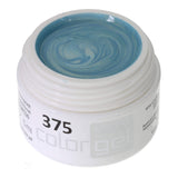 # 375 Premium-EFFEKT Color Gel 5ml Delicate turquoise tone with a slight gold shimmer
