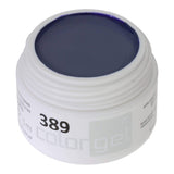 #389 Premium-PURE Color Gel 5ml Blaugrau