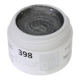 #398 Premium-EFFEKT Color Gel 5ml Grau-metallic