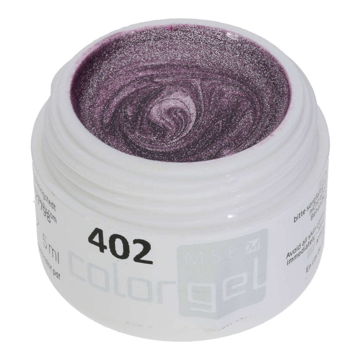 # 402 Premium EFFECT Color Gel 5ml pink metallic