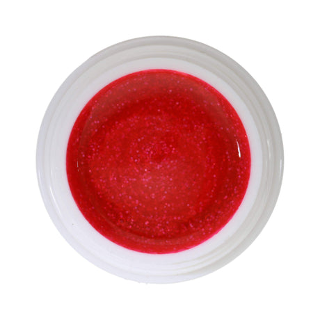 # 414 Premium-GLITTER Gel màu 5ml lấp lánh cầu vồng với màu hồng nhạt