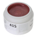 #415 Premium-GLITTER Color Gel 5ml Subtly Shimmering Rosewood Shade
