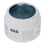 # 444 Premium EFFECT Color Gel 5ml xanh lam-xanh lá