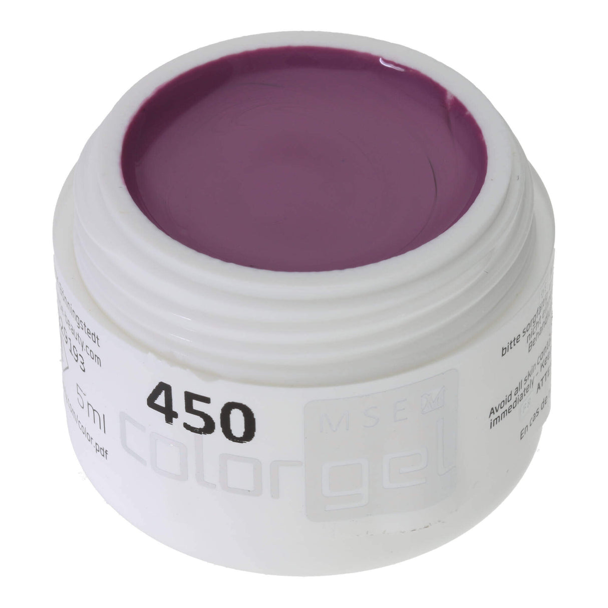# 450 Premium-PURE Color Gel 5ml reddish purple