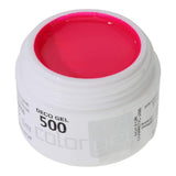 # 500 Premium-DECO Color Gel 5ml Màu hồng neon KHÔNG DÙNG CHO MỸ PHẨM