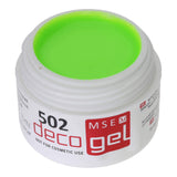 #502 Premium-DEKO Color Gel 5ml Neon Gelbgrün NOT FOR COSMETIC USE
