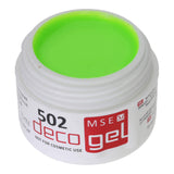 # 502 Premium-DECO Color Gel 5ml Màu vàng xanh neon KHÔNG DÙNG CHO MỸ PHẨM