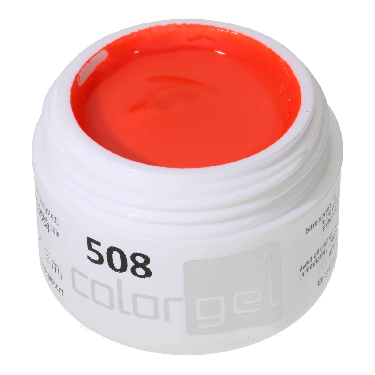 #508 Premium-PURE Color Gel 5ml Neon Gelb-Rot