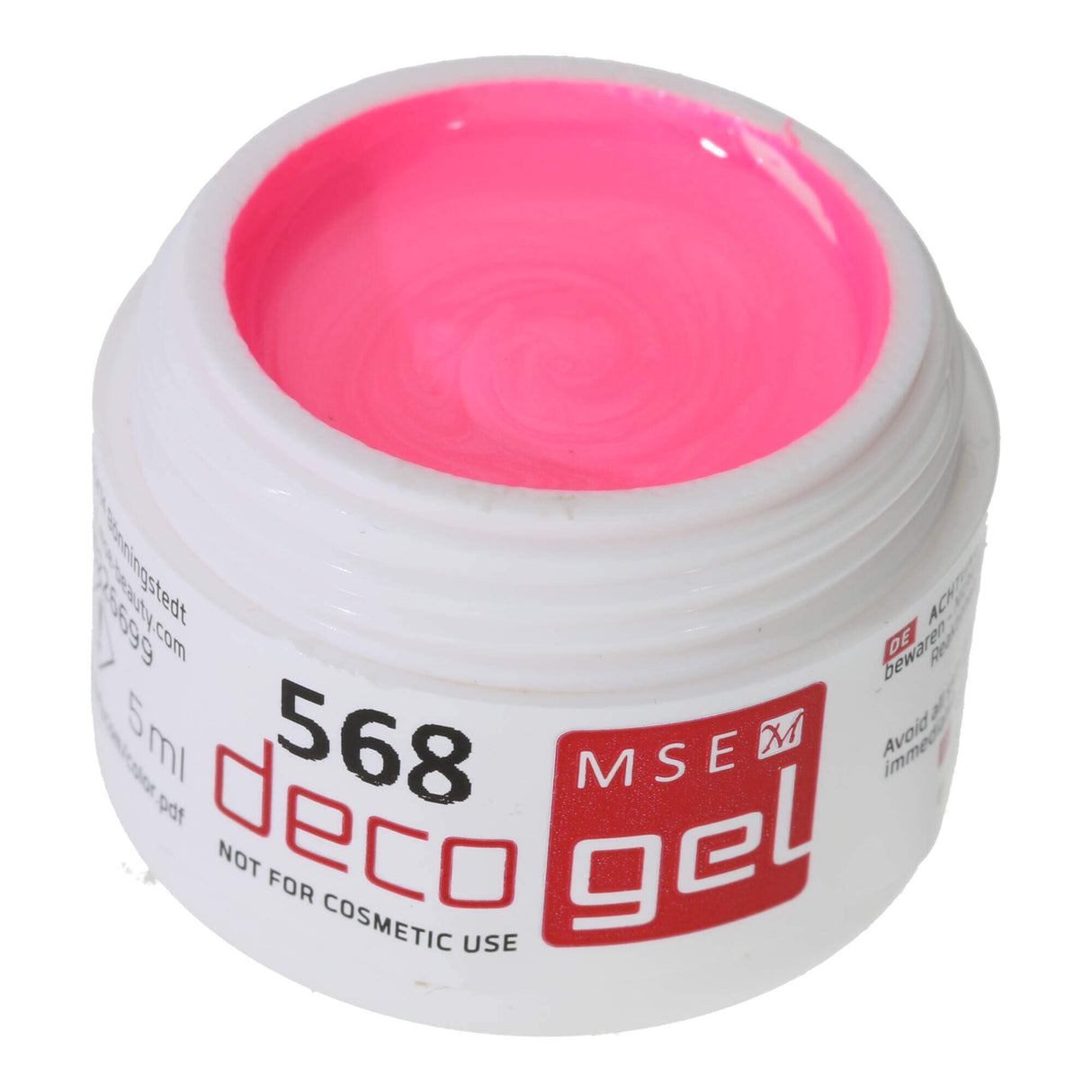 #568 Premium DEKO Color Gel 5ml Neon KHÔNG DÙNG CHO MỸ PHẨM