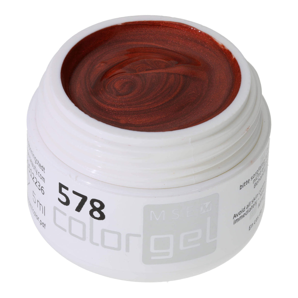 # 578 Premium EFFECT Color Gel 5ml copper