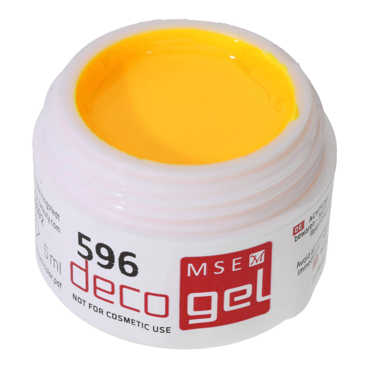 # 596 Premium DECO Color Gel 5ml Neon NOT FOR COSMETIC USE