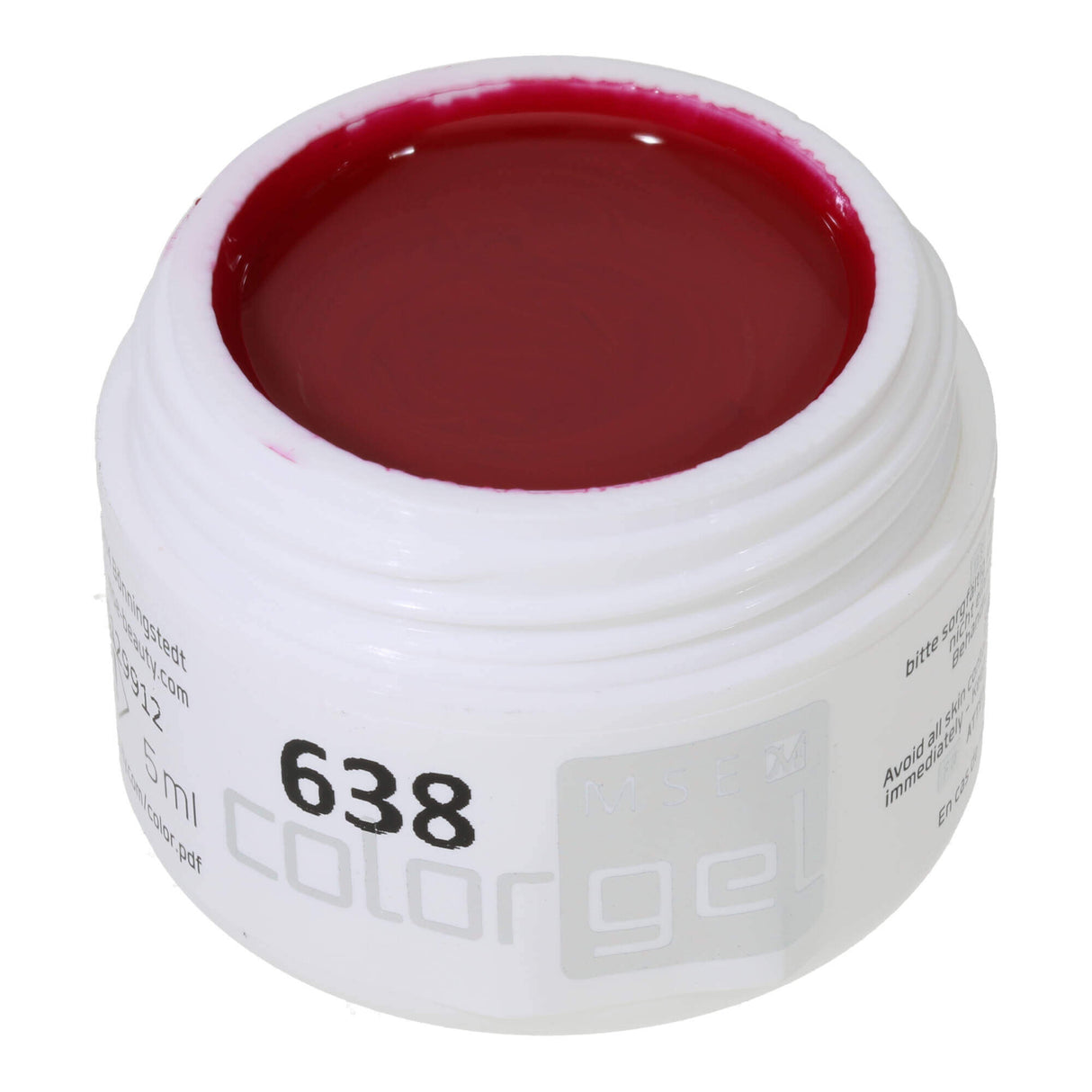 #638 Premium PURE Color Gel 5ml Đỏ