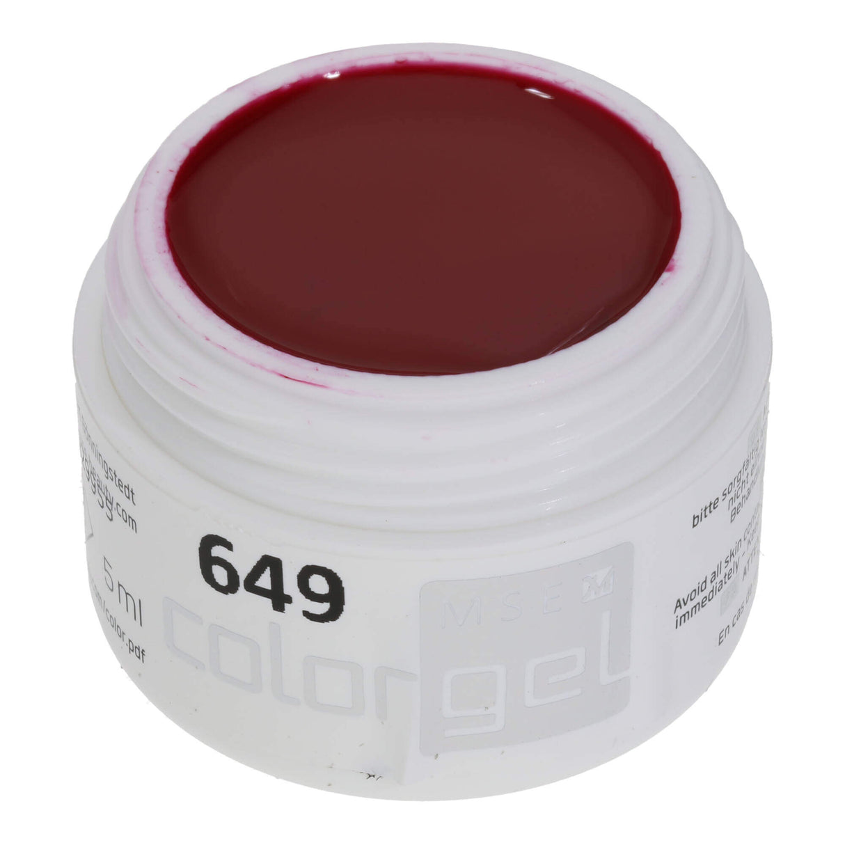 # 649 Premium-PURE Color Gel 5ml red