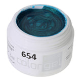 #654 Premium-EFFEKT Color Gel 5ml Blaugrün