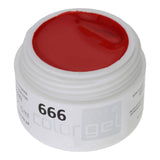 #666 Premium PURE Color Gel 5ml Đỏ