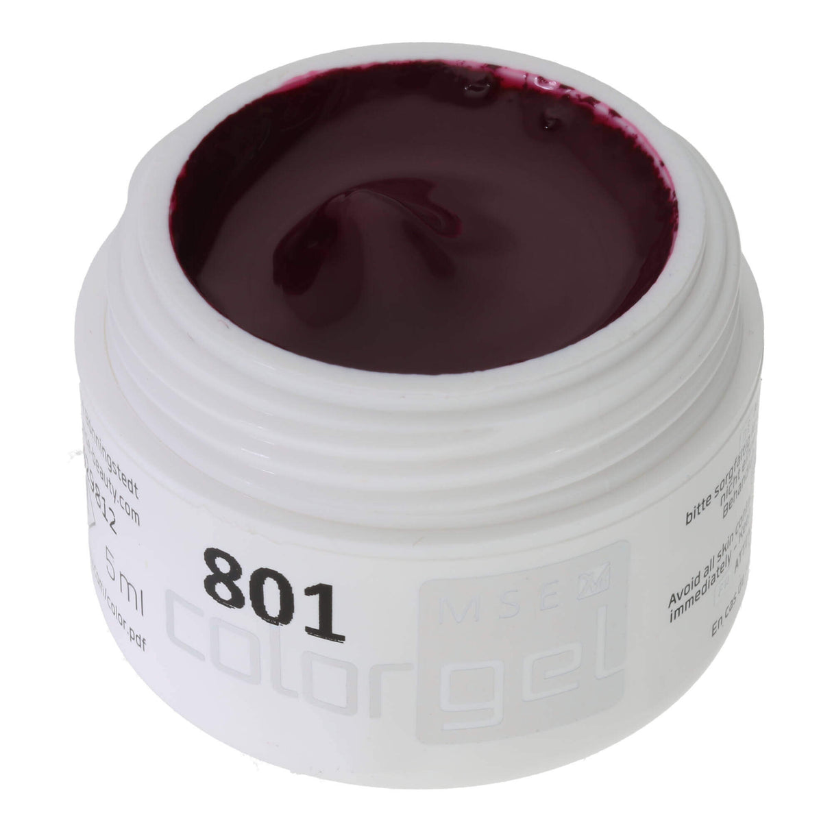 # 801 Gel Couleur Premium-PURE 5ml Rouge