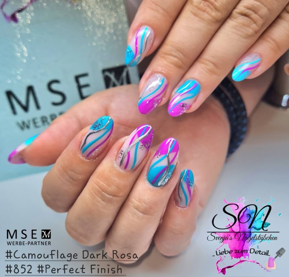 MSE Gel 201: Camouflage Gel Dark Pink / Dark Rose 15ml