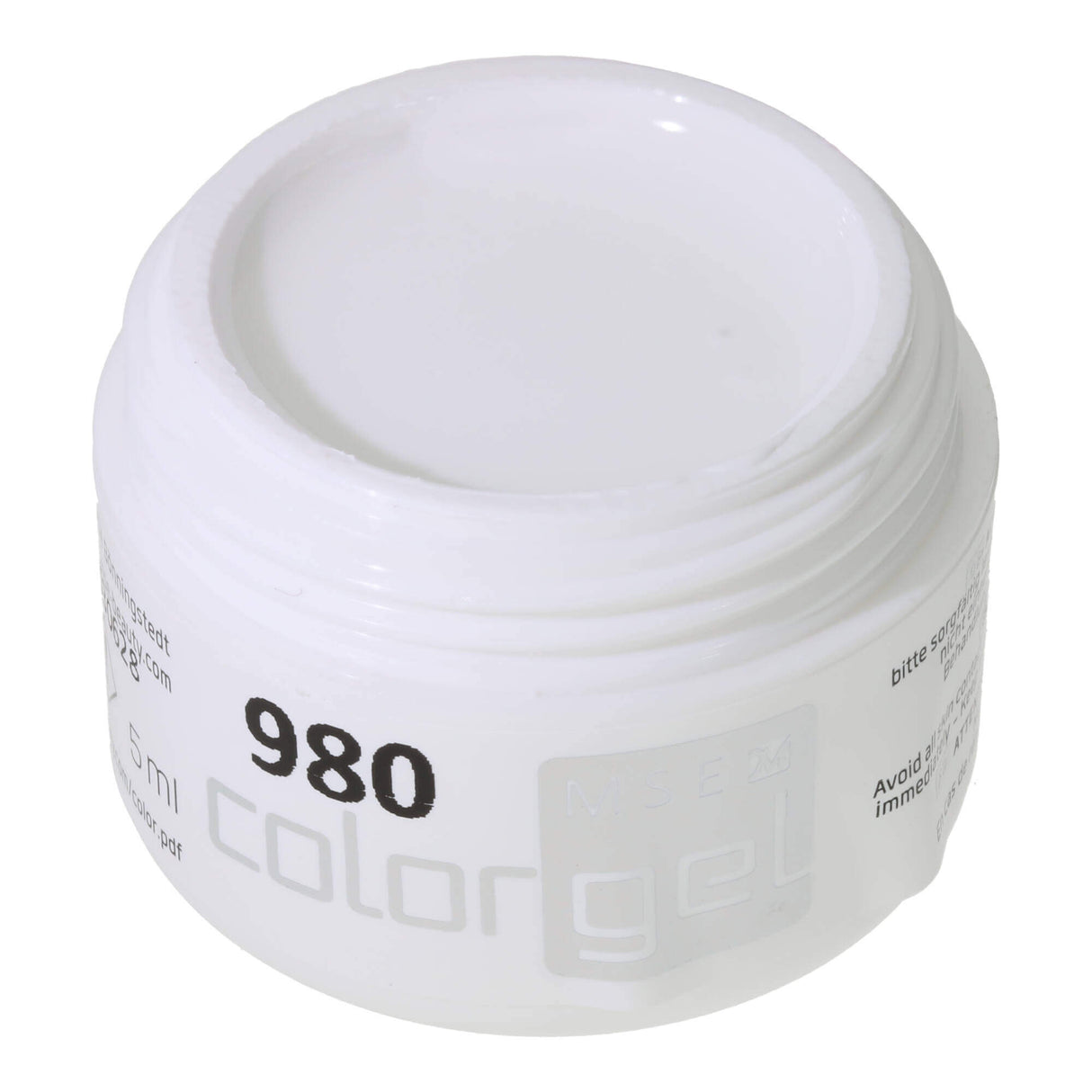 # 980 PURE color gel 5ml white