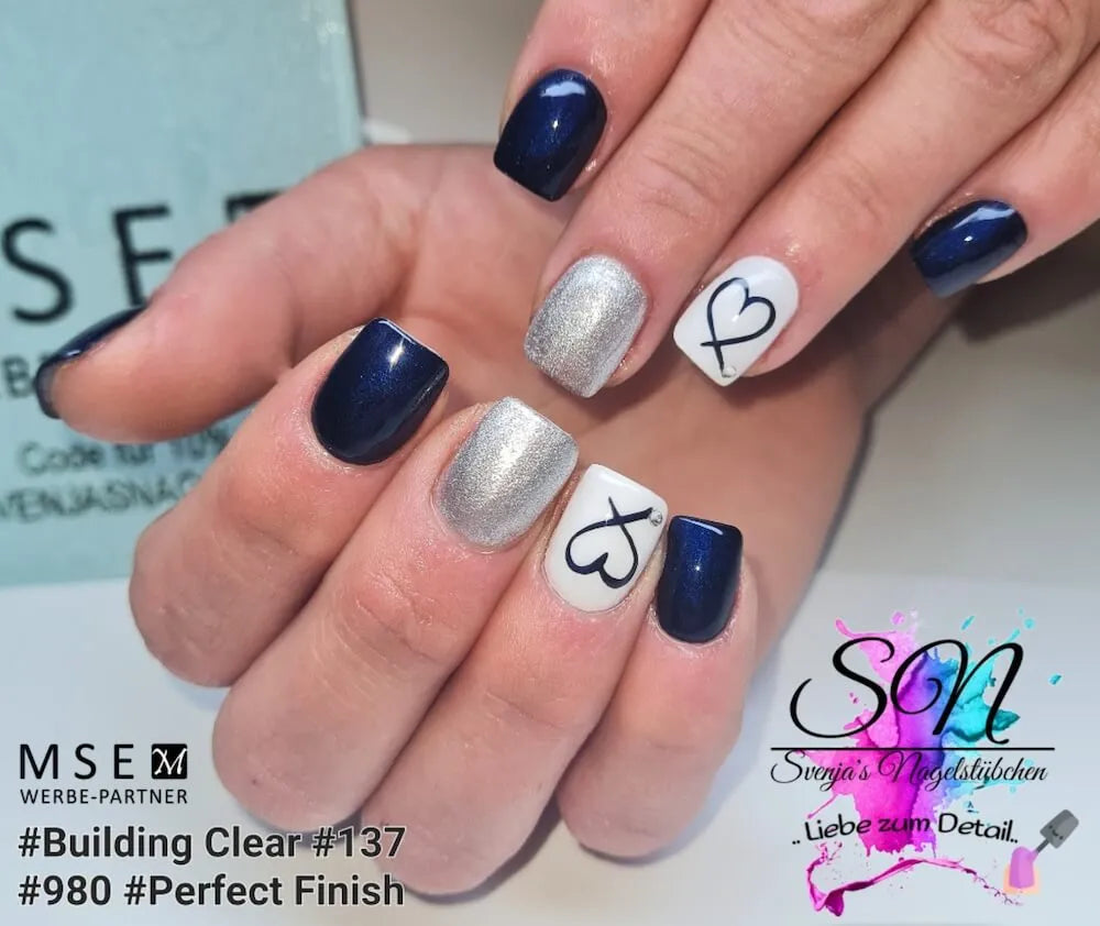 Neon Blau UV-Gel Für Nägel – 80er Jahre Style, Made In Germany