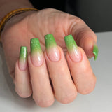 # 517 Premium-GLITTER Color Gel 5ml green with glitter