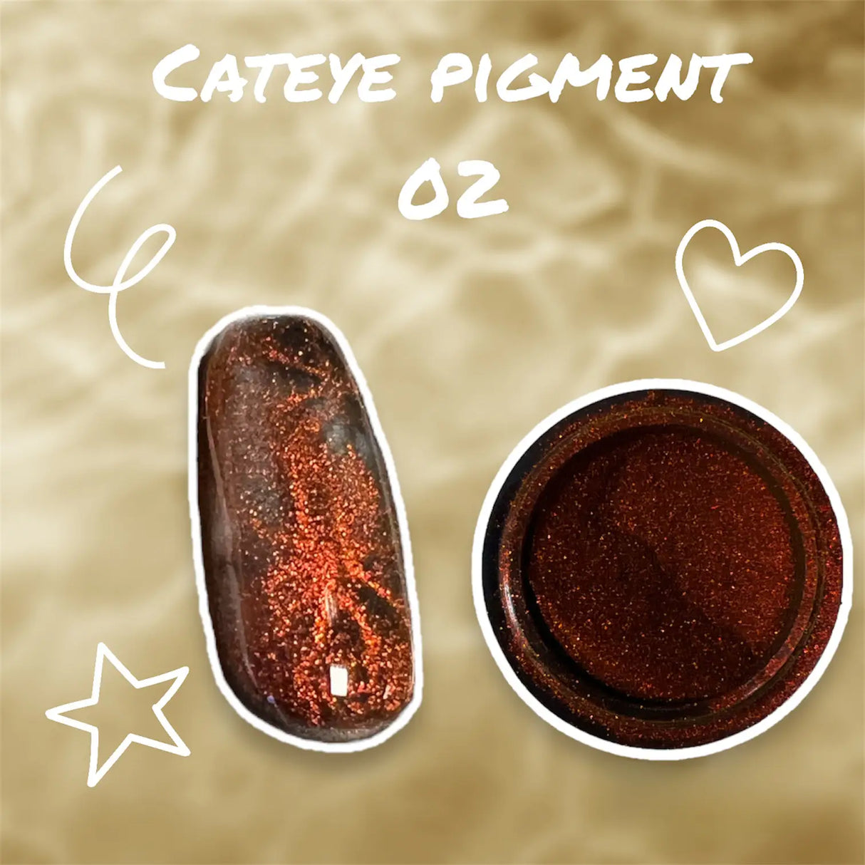 Pigment Cat Eye 0,3 gr. 3D-05S #2