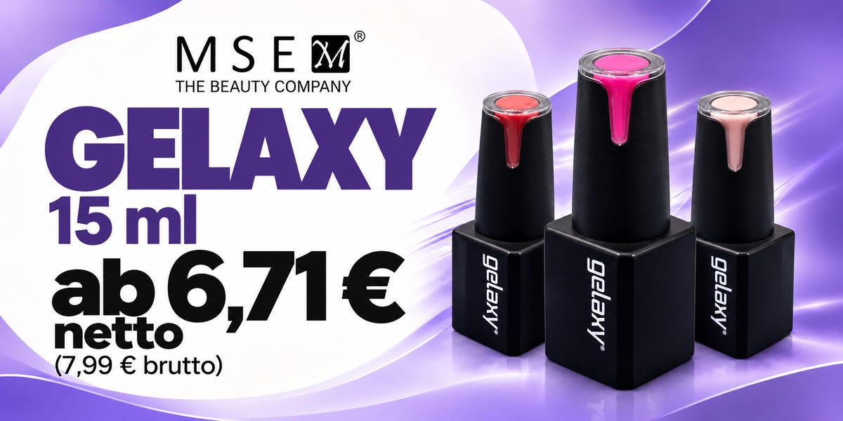 MSE Gelaxy 15 ml ab 6,71 Euro netto (7,99 Euro brutto)