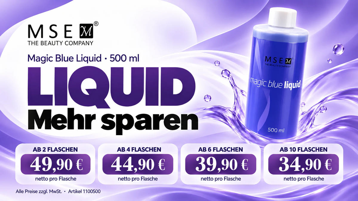 MSE Magic Blue Liquid 500 ml – Staffelpreise ab 2, 4, 6 und 10 Flaschen